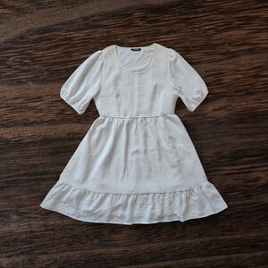 Elegant White Kids Dress